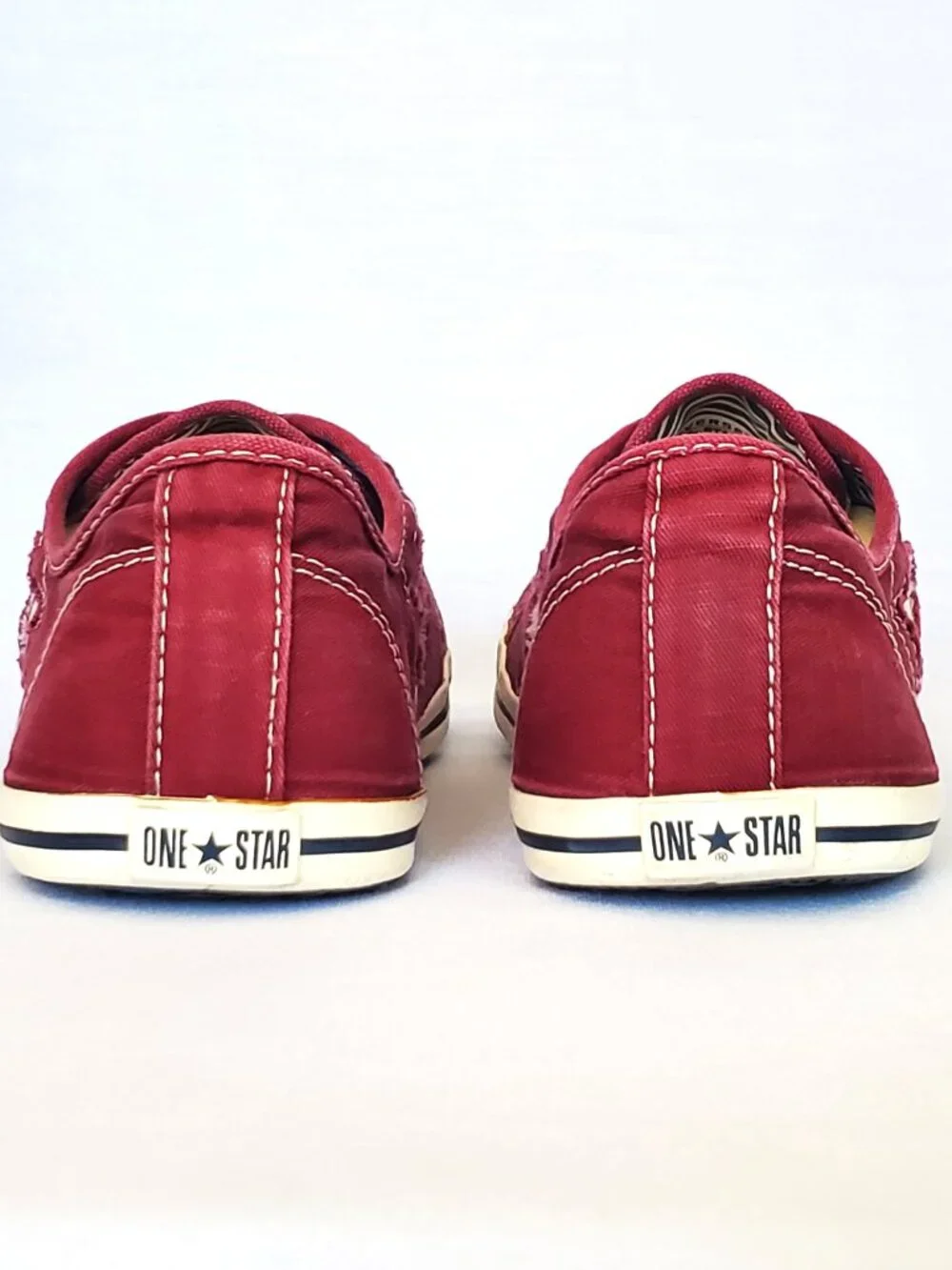Converse One Star Ox Maroon Canvas Sneakers - Women’s 8.5 (SKU: 506900FT)